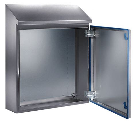 hammond stainless steel enclosure|stainless steel sloped top enclosure.